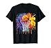 Basketball Colorful Drip for Player and Fan Graphic T-Shirt