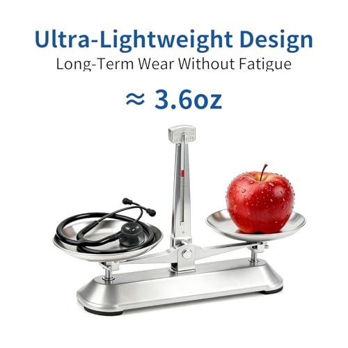 Image of Scian 30G-BK Stethoscope - Lightweight Design, Satin Tube - Essential Black Nurse Gear