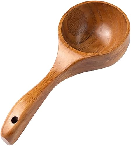 Cuchara grande de madera para sopa Cuchara de madera Cuchara de cocina de madera Cucharón de cocina de madera Cucharón de madera Cuchara de cocina