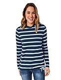 Das Damenshirt kann für den Übergang auch als leichter Hoodie Pullover verwendet werden