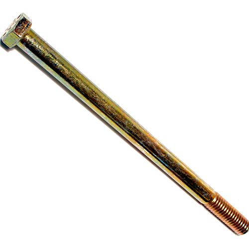 Vis à tête hexagonale filetée 3/8-16 en acier pour fixations difficiles