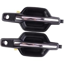 1 Pair Front Left Right Exterior Outside Door Handle, Exterior Door Handle for Mitsubishi Pajero Montero 2000-2006