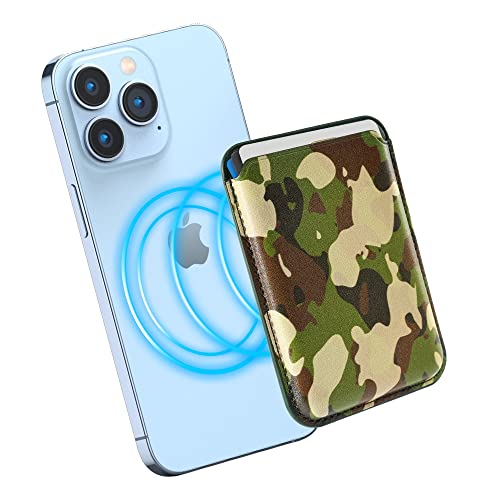 TWZKG for MagSafe Wallet, 3 Cards Holder for Phone Case, RFID Blocking
