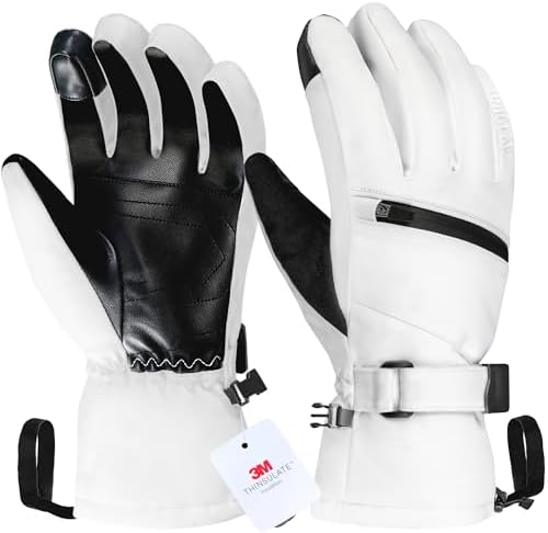 Unigear Guantes de esquí para Hombre y Mujer, 3M Thinsulate, Guan...