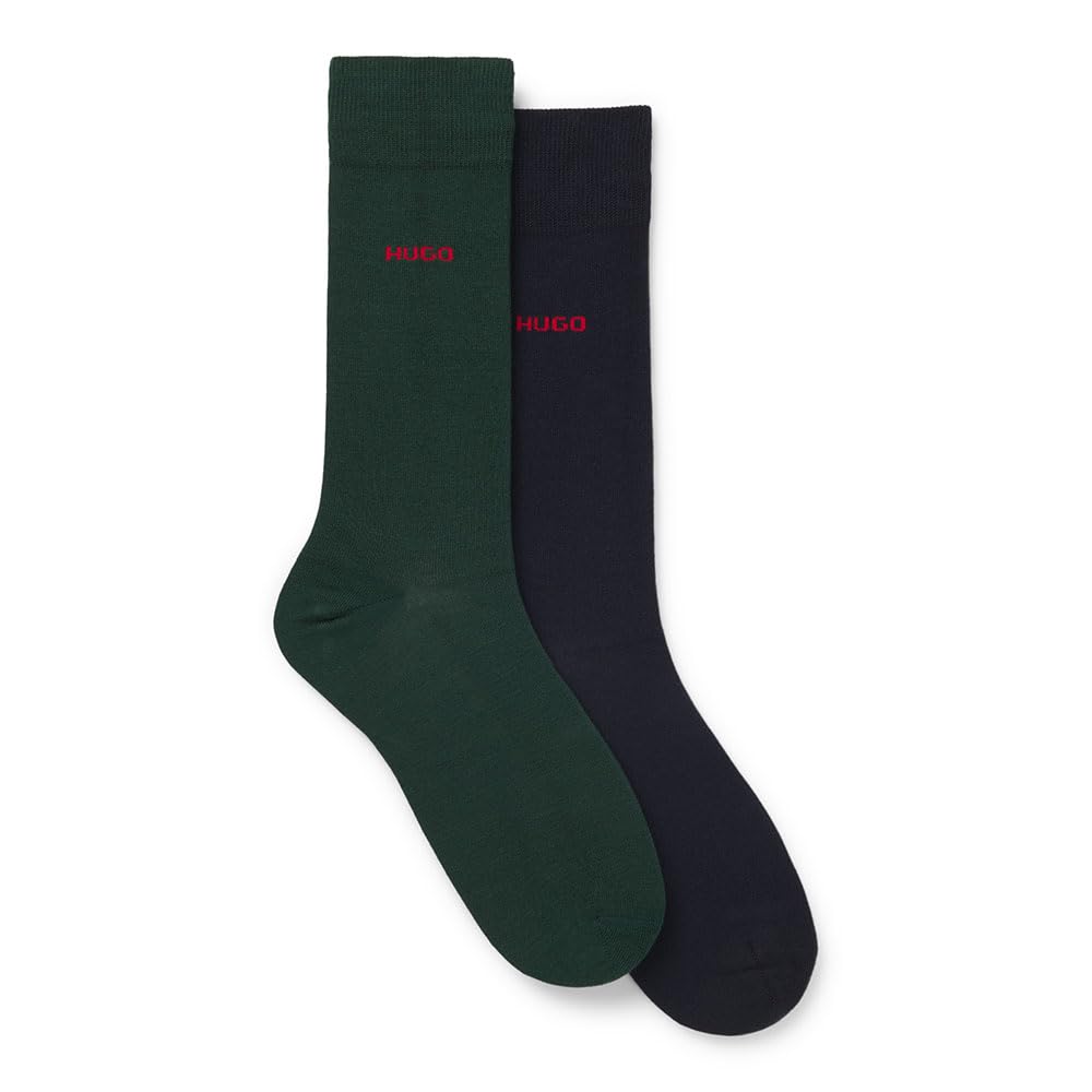 HUGO Herren 2p Rs Uni CC 10241199 01 Regular_Socks