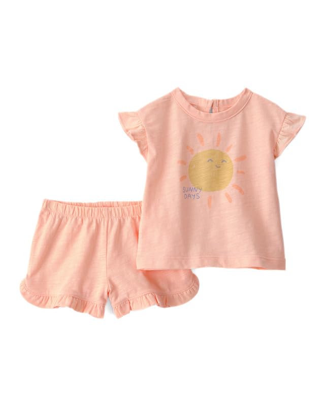 Carter's Baby Girl 3-Piece Clothing Set | Lightweight Short Sleeve Top Bodysuit and Shorts | Comfortable Casual Wear Outfi... - Review, Price and Buying Guide