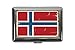 Produktbild Zigarettenetui Box Welt Reise Norwegen Bedruckt