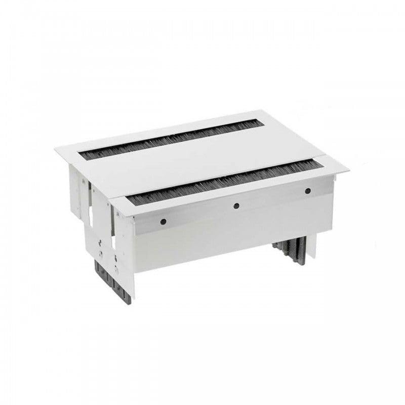 Prises Schuko et RJ45 de table pour un espace de travail ultra connecté et organisé
