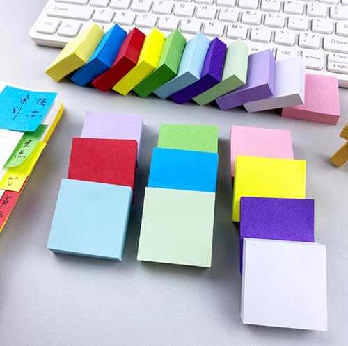 11 pads multicolor sticky notes set assorted bright colors 11-colors mini-sized sticky index tab