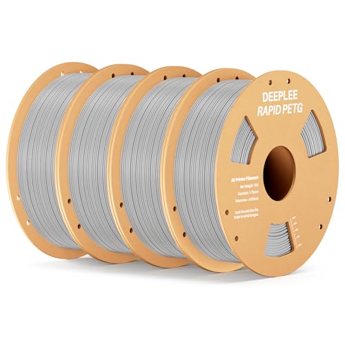 Image of Rapid PETG Filament 1.75mm 4 Pack 1kg Gray