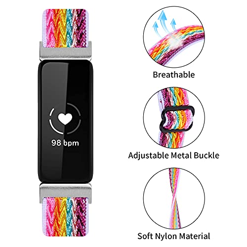 Gimuk Elastic Strap compatible with Fitbit Inspire 2/Inspire/Inspire HR/Ace 2/Ace 3 - Image 3
