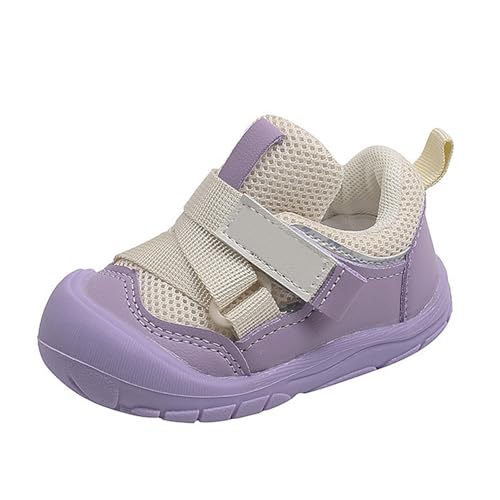 Baby Mesh Sneakers Toddler Boys Girls First Walkers Solid Sneakers Prewalkers Rubber Sole Comfortable Flat Shoes