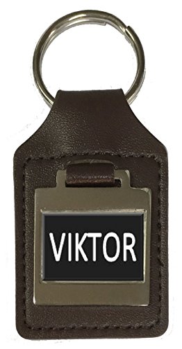 Porte-clés en cuir Viktor personnalisable : évitez la perte de vos clés de voiture
