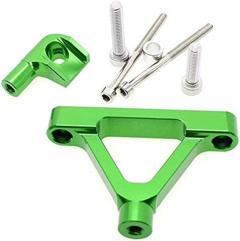 Miniatura 4 de FXCNC Amortiguador de dirección CNC para motocicleta, estabilizador, barra de control de búfer con kit de soporte de montaje, juego completo