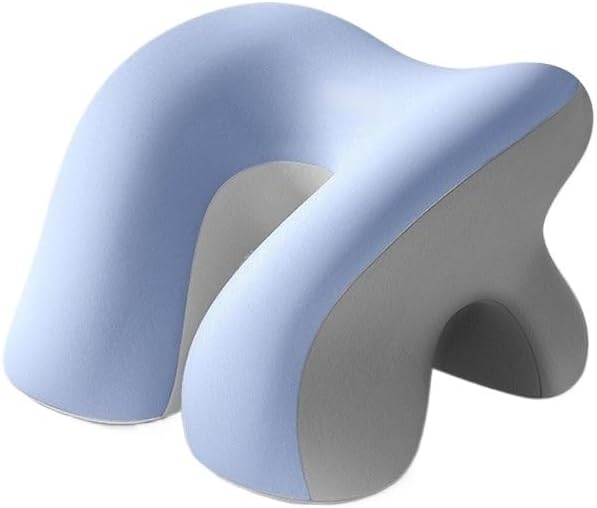 JSEIAJB Hugging-style Nap Pillow for Protecting The Chest During Rest | Blue