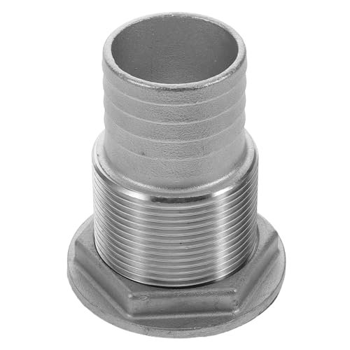 Acero inoxidable para barcos en este tapón de desagüe de alta resistencia y fontanería náutica
