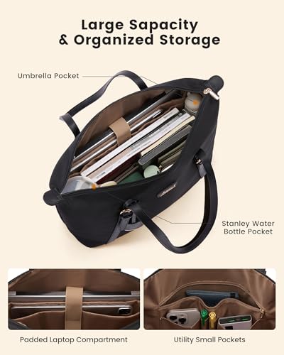 Maletín para Laptop LOVEVOOK negro 15.6 pulgadas miniatura 3