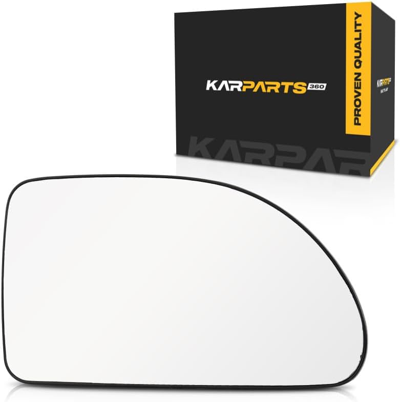For Chevy Equinox 2005 06 07 08 2009 Mirror Glass Passenger Side | Non-Heated | w/Backing Plate | Convex Glass Type | Replacement For 22629356 | GM1325115