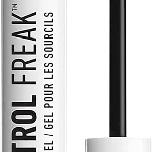 NYX Professional Makeup, Eyebrow Gel, Taming & Defining, Control Freak, Helps You Brush Your Brows, Ensures Every Hair Sits In Place, Non-sticky, vegan formula That Lasts All Day 9 g