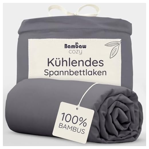 Topper Spannbettlaken in Schwarz | Bettlaken 160x200 cm | Bettwäsche Bambus | Kühlendes Laken | Allergiker Bettwäsche | Besser Schlafen | Bambaw