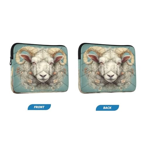 Funda para Laptop 13-14 Pulgadas | Impermeable | Blanco miniatura 2