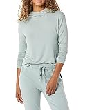Amazon Essentials Women's Supersoft Terry Essentials Hoodie, Standard-Fit Long-Sleeve Pullover, Sage Green, X-Small