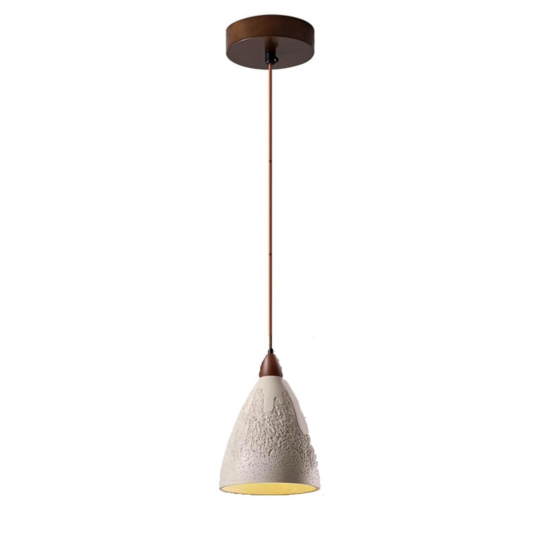 Minilámpara colgante de techo vintage LED para dormitorio y oficina