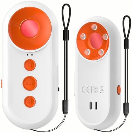 3-in-1 Travel Safety Alarm - Hotel Safety Devices with Self Defense Personal Safety Alarm & Door Alarms When Opened & Hidden Camera Detector, Portable Multifunctional Travel Safe Essentials