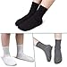 GENTABY Jungen Socken Kinder Sport Mädchen Socken Kleinkind für 10-13 Jahre 23-26/27-30/31-34 Schwarz Weiß Grau Weiche Elastische 24 Packs Baby Socken