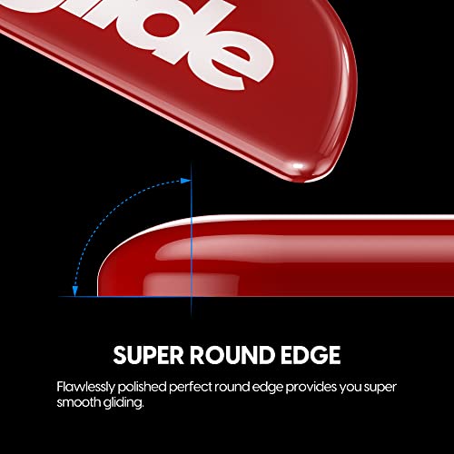 Suela súper rápida Superglide de vidrio duradero para mouse Pulsar 3
