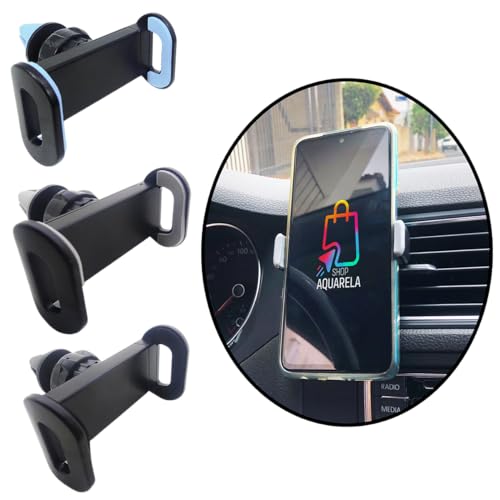 Suporte Veicular de Celular GPS Automotivo Genérico para Painel Saída de Ar Condicionado Carro Anti-