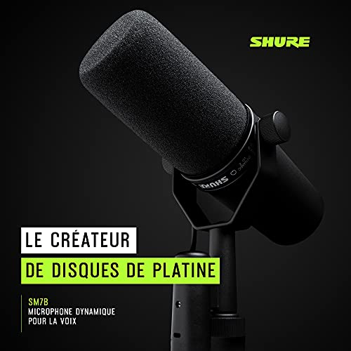 Shure SM7B Microphone Dynamique Shure SM7B Microphone Dynamique