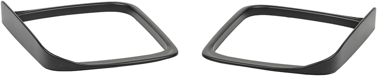 2PCS Rear View Mirror Protector Frame Rain Visor Eyebrow Guard Rearview Side Mirror Cover Trim Compatible with Dodge RAM 2018-2025 Car Exterior Accessories (Black)