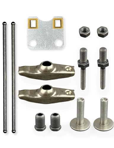 YAMAKATO GX200 Valve Rocker Arm Set For Honda GX160 5.5HP 6.5HP lawnmower engine part 14451-Z4M-000, 14431-ZE1-000, 14791-ZE1-010 With Push Rod Guide Plate Valve Lifter