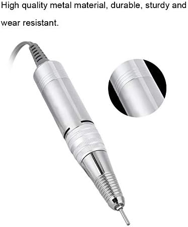 Nail Drill Handle,35000rpm Manicure Nail Drill Replacement Handle Handpiece For Electric Nail Polishing Machine For Home Salon Use