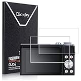 Didisky [2 Pack] Screen Protector for Canon G7X Mark III Camera, 0.3mm 9H Hardness,Tempered Glass,Anti-Scrach,Anti-Fingerprint,Anti-Bubble