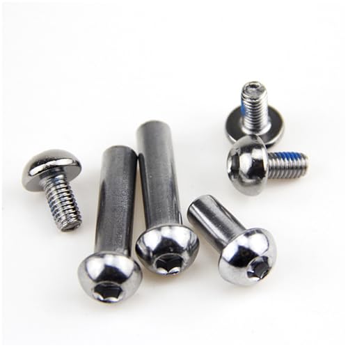 Goucrro MTB Rear Shock Absorber M8 Screws 25-86mm 4 Sets(Silver,70MM) - image 6