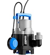 Amazon | 750W 水中ポンプ DEKO 底部入水式 排水ポンプ 最大吐出