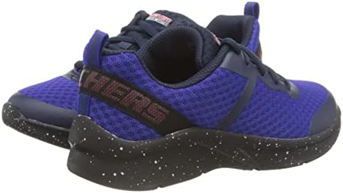 Skechers Kids Boy's Microspec-Kovage Sneaker, Blue/Navy, 13 Little Kid | Image 6