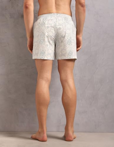 Image of U.S. Polo ASSN. Men's OEX12 Cotton Printed Inner Boxers - Pack of 1
