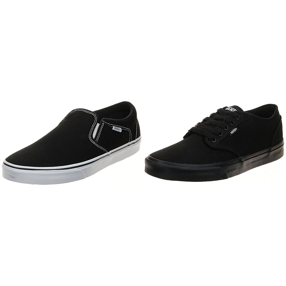 Vans Basket Noir 44.5 EU avec semelle vulcanisée robuste