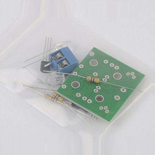 Components of the Simple LED Flash DIY Kit