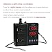 bayite Temperature Controller 1650W 15A BTC211 Dual Digital Outlet Thermostat Plug, Pre-Wired, 2 Stage Heating and Cooling Mode, 110V - 240V, Fermentation BBQ Reptile Aquarium