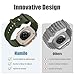 Hamile Sport Ocean Bands Compatible with Apple Watch Ultra 2 Band/Apple Watch Ultra Band 49mm 45mm 44mm 42mm Men Women, Breathable Waterproof Silicone Straps for iWatch Series 9 8 7 6 5 4 3 SE, 3 Pack