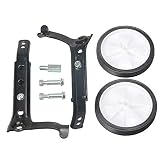 GEZICHTA 1 Pair Bicycle Training Wheels, Variable Speed Bike Training Wheels, Kids Bicycle Training