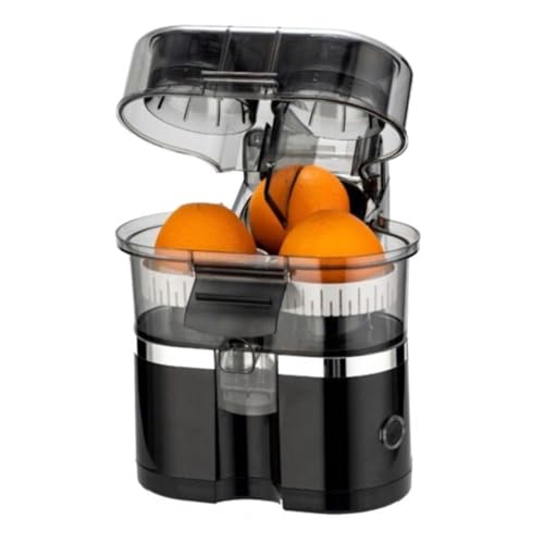 Exprimidor Eléctrico de Doble Cabezal 100W, 15000 RPM – Máxima Extracción de Jugo de Cítricos – Fácil de Usar y Limpiar – Exprimidor Potente y Rápido para Naranjas, Limones y Más