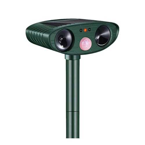 Katzenschreck Ultraschall, Solar Tiervertreiber Katzenabwehr Wasserdicht, Ultraschall Abwehrmittel Marderschreck Tierschreck mit Bewegungsmelder für Garten, Katzen,Hunde, Waschbären, Vögel Katzenschreck Ultraschall, Solar Tiervertreiber Katzenabwehr Wasserdicht, Ultraschall Abwehrmittel Marderschreck Tierschreck mit Bewegungsmelder für Garten, Katzen,Hunde, Waschbären, Vögel