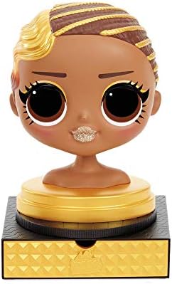 LOL Surprise OMG Styling Head with Stick-on Hair for Endless Styles - 30 Surprises and Accessories - Royal Bee