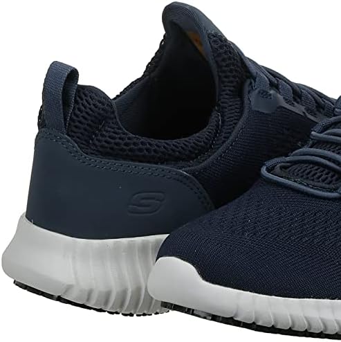 Skechers Men's Cessnock SR Food Service Work Shoe, Navy, 16 Wide US | Image 7