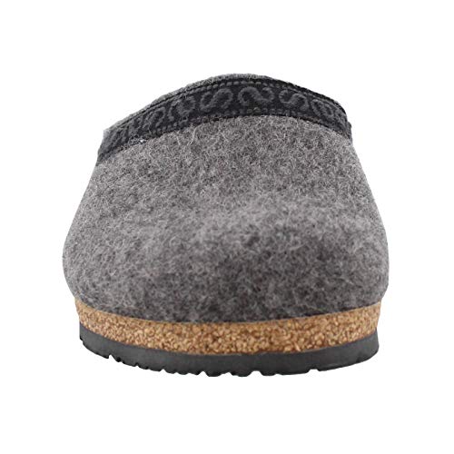 Stegmann Women's 'Original 108' Wool Clog With Cork Sole - Wide Width Grey #TOP1